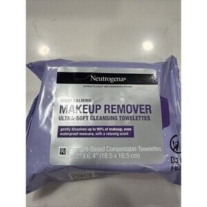 Neutrogena Makeup Remover Cleansing Towelettes Night Calming 25 Ea